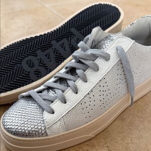 Brand New Silver P448 Sneakers